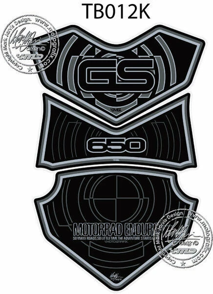 BMW GS650 2008-12  3D Gel Tankpad MOTOGRAFIX Part:TB012K  Foto 1 de 1