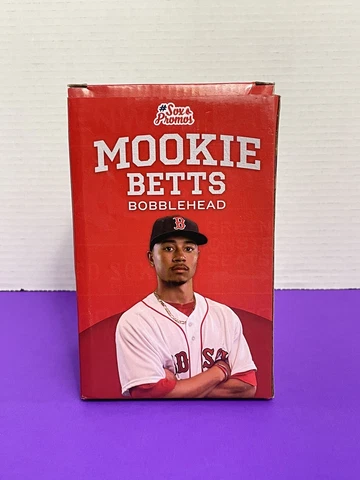Mookie Betts 2016 Salem Red Sox SGA Bobblehead Diving Catch Cover
