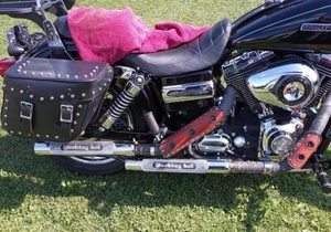 Cast Exhaust heat shield F**g Hot Fit Triumph,harley,indian Chopper bobber 1pcs - Picture 1 of 11