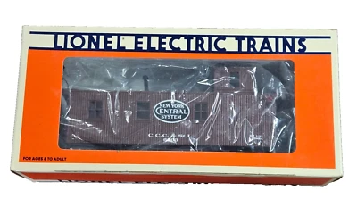 Lionel 6-17611 O Gauge New York Central Illuminated Woodside Caboose #6003 - Image 1 of 4