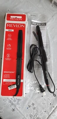 Revlon Smoothstay Coconut Oil Infused Curling Hair Iron - 1" Shiny Smooth Curls - Image 1 of 4