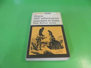 STORIA DELL'EDUCAZIONE POPOLARE in ITALIA - LATERZA universale 1965 - Imagen 1 de 12
