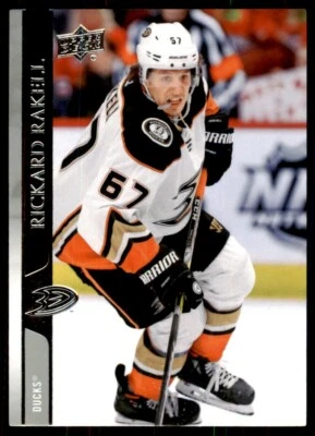 2020-21 Upper Deck Rickard Rakell Anaheim Ducks #5 - Image 1 of 2