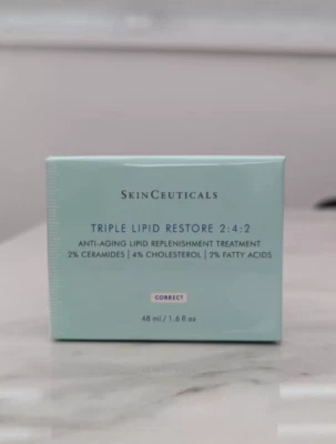 SkinCeuticals Triple Lipid Restore Face Cream 2:4:2, 48ml/1.6 oz Sealed New Box - Image 1 of 4