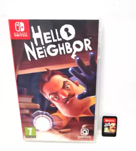 Hello Neighbor Nintendo Switch EXCELLENT Condition FAMILY KIDS ADVENTURE - Picture 1 of 2