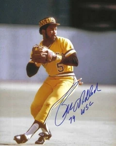 Autogramm 8x10 BILL MADLOCK "79 WSC" Pittsburgh Pirates Foto mit Showticket - Bild 1 von 1