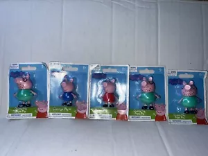 Juego mini de 5 piezas Hasbro Peppa Pig: George Pig, Daddy Pig y Peppa Pig - Imagen 1 de 2