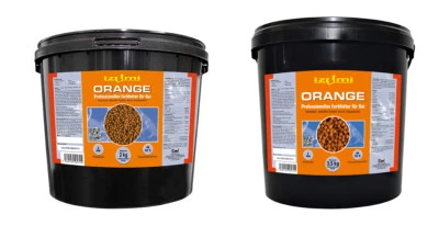 Koifutter IZUMI Orange Fisch Farbfutter farbintensivierung 3 - 6 mm 2 kg - 15 kg - Bild 1 von 2