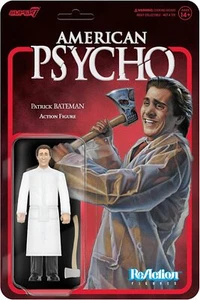 Figura de juguete Reaction American Psycho Patrick Bateman Super7 77955 - Imagen 1 de 2