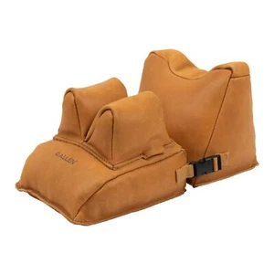 Allen Longmont Leather Filled Front & Rear Shooting Rest Combo - Light Brown - Picture 1 of 6