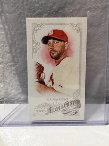 2015 Topps Allen & Ginter Adam Wainwrig #294 Mini bandera trasera paralelo 8/25 - Imagen 1 de 2