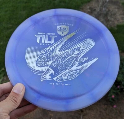 NOVO Discmania Meta TILT Lizotte Creator Series 173g Colorshift  - Imagem 1 de 2