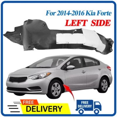 For 2014-2016 Kia Forte and Forte5 Fender Liner Front Driver Side - Image 1 of 4