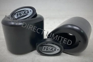 R&G Motorcycle Black Crash Protectors - Aero Style for Honda MSX 125 GROM 2021- - Picture 1 of 3