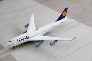 1:200 Lufthansa "Fanhansa" Boeing B747-400 D-ABVK 557313 Herpa DIECAST 