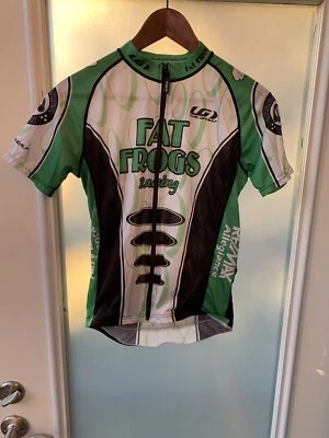 Louis Garneau Cycling Jersey Mens Size 4 Fat Frogs Racing  - Image 1 of 4