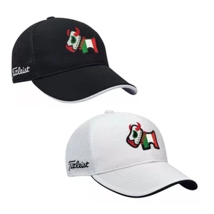 NUOVO Scotty Cameron JunkDog berretto a rete bianco Titleist cappello da golf design limitato - Foto 1 di 7