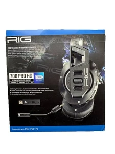 Rig 700 Pro HS Black Ultralight Adjustable Gaming Headsets For Xbox PlayStation - Picture 1 of 15