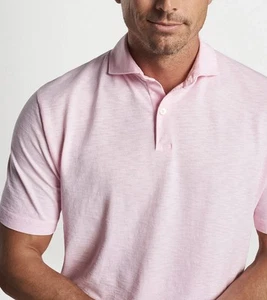 Peter Millar Crown Crafted Journeyman Poloshirt 100 % Pima-Baumwolle rosa Gr. S 135 $ - Bild 1 von 12