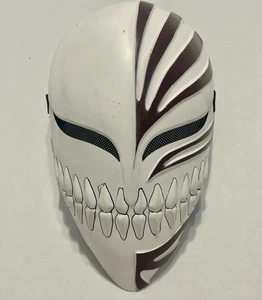 Bleach Mask Ichigo Kurosaki Hollow Kubuki Viz Adult Cosplay Spirit Halloween - Picture 1 of 8