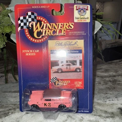 1956 Ford Victoria Dale Earnhardt K-2 rosa fundido Stock Car 1998 Winners Circle - Imagem 1 de 4