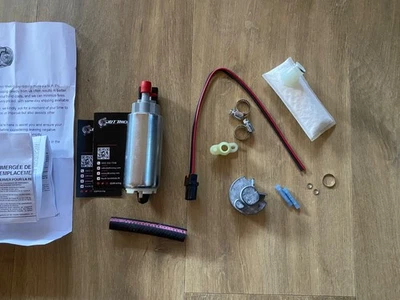 WALBRO 255LPH HP Fuel Pump w/ Install Kit 1989-1991 Honda Civic & CRX - Photo 1/4