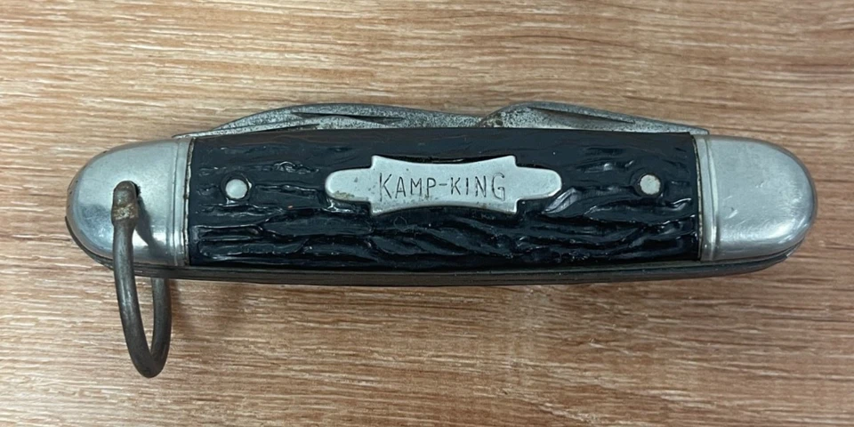 Navaja de Bolsillo Imperial Kamp King Scout Estilo 4 Herramientas Plegable De Colección EE. UU. Foto 1 de 4