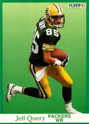 1991 Fleer Jeff Query Green Bay Packers #260 - Image 1 of 2