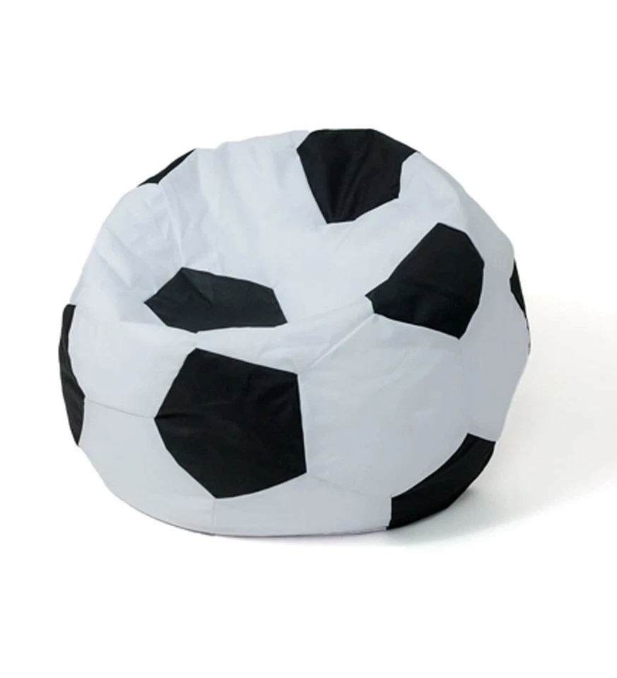 5905359294788 Sako bag pouffe ball white-black XL 120 cm Go Gift — 第 1/1 张图片