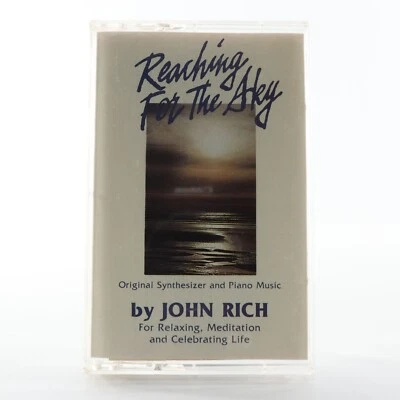 Reaching for the Sky by John Rich (Cassette Tape 1990 Mystrionic) TESTED R 12136 - Image 1 of 4