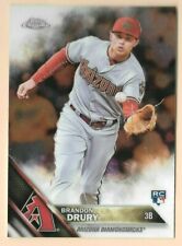 BRANDON DRURY  2016 TOPPS CHROME ROOKIE RC CARD #19 METS STAR!!! 