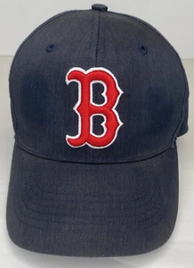 Boston Red Sox B Snap Back Hat Cap Size S Blue Twins Enterprise Embroidered - Picture 1 of 8