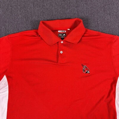 Camiseta polo de beisebol Adidas Climacool masculina vermelha branca Cincinnati Reds MBA tamanho XL - Imagem 1 de 4