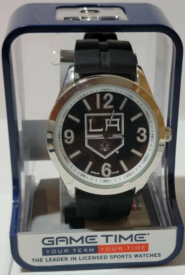 BATERÍA RELOJ CARA GRANDE ALTA CALIDAD LOS ANGELES KINGS PUEDE NECESITAR SER REEMPLAZADA  Foto 1 de 4