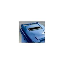 377891 , Confidential Waste Wheelie Bin 140 Litre with Slot and Lid Lock Blue