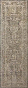 Chris Loves Julia x Loloi Rosemarie Sage/Blush 2'-7" x 8'-0" Area Rug - Picture 1 of 6