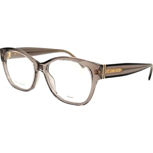 Jimmy Choo JC371 Womens Plastic Eyeglass Frame KB7 Grey 53-16 Italy w Case - Picture 1 of 5