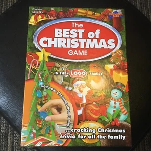 The Best of Christmas Logo Board Game by Drumond Park 2019 Trivia - Picture 1 of 4