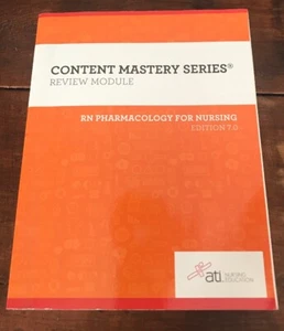 RN Pharmacology for Nursing Edition 7. 0 by Assessment Technologies Institute (… - Picture 1 of 3
