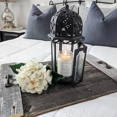 BarnwoodUSA Rustic Farmhouse 24x15 Wooden Serving Tray with Handles - Image 1 of 4