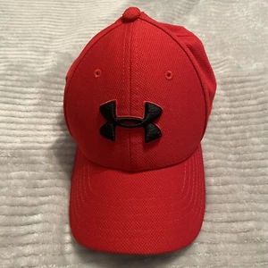 Under Armour Youth Red Baseball Cap Size Xs/S - Picture 1 of 10