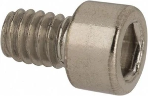 Tornillo de tapa de enchufe #8-32 x 1/4" acero inoxidable 316 (100 piezas) - Imagen 1 de 3
