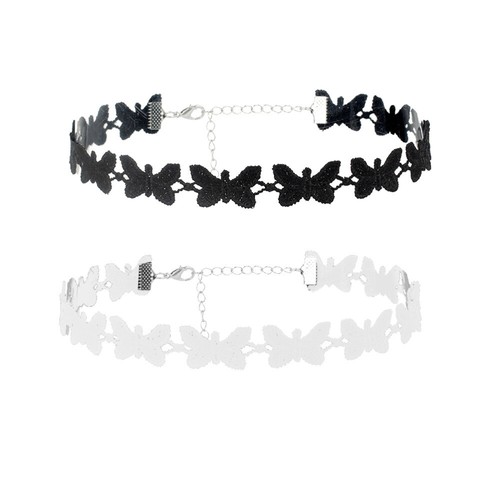 VETEMENTS 2PCS Girocollo Collana Decorativa Maglione Vestiti Accessori Collana