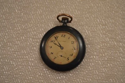 Павелъ Буре/Paul Buhre Antique Steel Pocket Watch working - Image 1 of 4