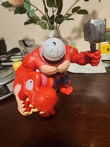 Rare RED ZURU Smashers Mega Horror House Interactive eyeball Dino figure Works - Picture 1 of 12