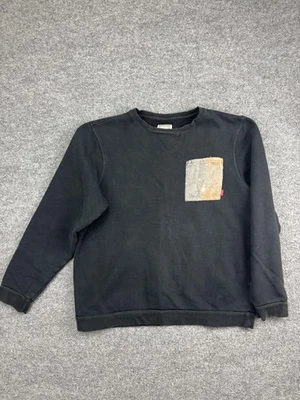 Sudadera Altamont Para Hombres XL Negra Nebulosa Todo Crew Polar Pullover Bolsillo Foto 1 de 4