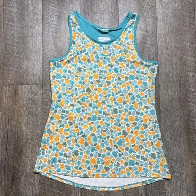 COLUMBIA Women’s S Stretch Active Sportswear Omni Wick Poly Tank Top Multicolor - Image 1 of 4