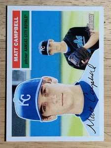 Topps Heritage #448 2005 Matt Campbell SP RC (nuevo) - Imagen 1 de 2