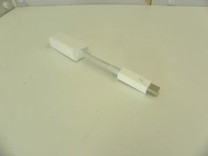 GENUNE APPLE A1433 MD463ZM/A Thunderbolt to Gigabit Ethernet Adapter UK #999 - Afbeelding 1 van 3