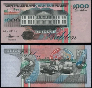 SURINAME 1000 GULDEN (P141a) 1993 EF - Picture 1 of 1